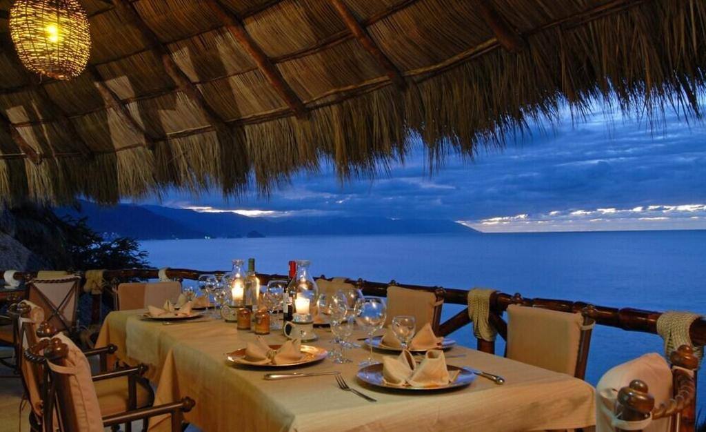 Casa de Las Palapas: Dining