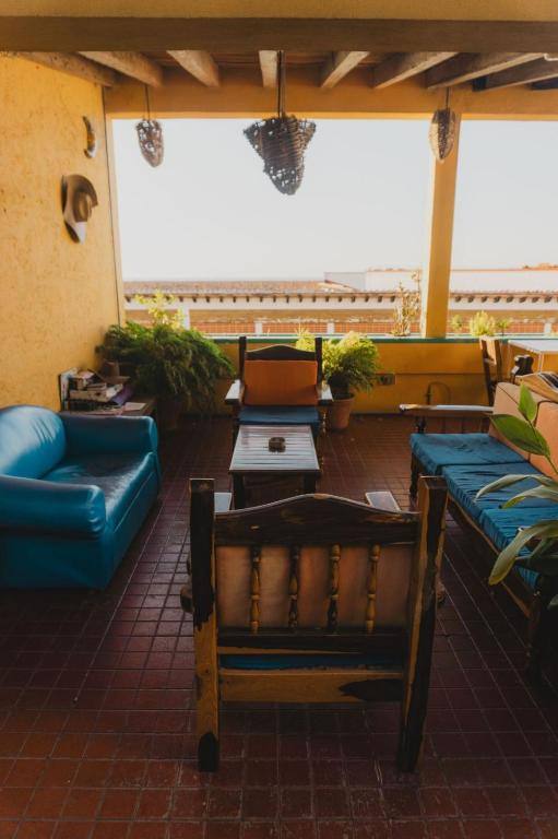 Casa Kraken Hostel: Balcony/terrace