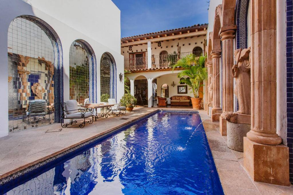 Hacienda San Angel: Swimming pool