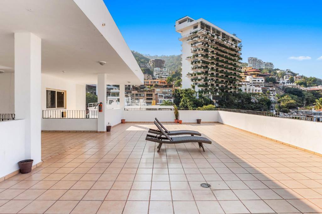 Hotel Mansión Orozco: Balcony/terrace