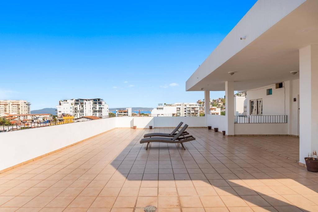 Hotel Mansión Orozco: Balcony/terrace