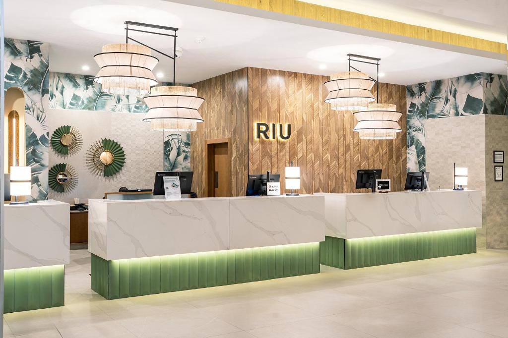 Hotel Riu Flamingos: Reception