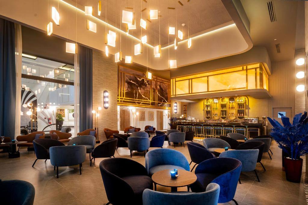 Hotel Riu Palace Pacifico: Bar/lounge