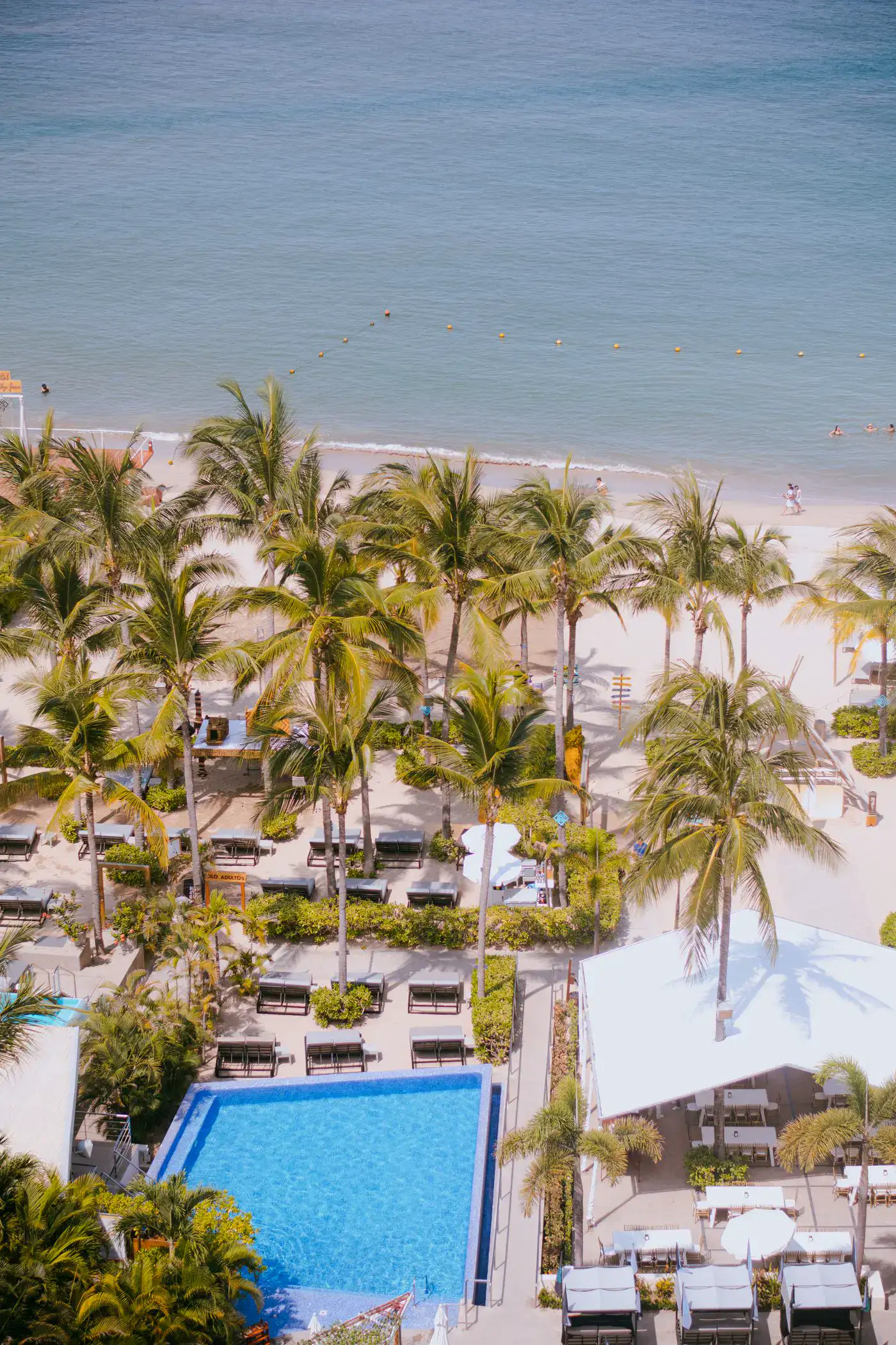 A beachfront resort on Banderas Bay in Puerto Vallarta
