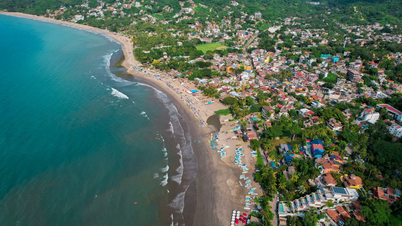 Sayulita from the air
